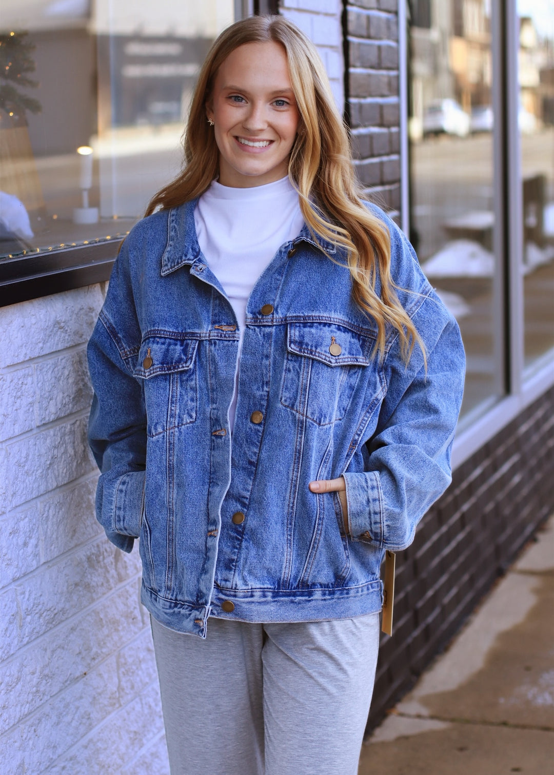 Golden Hour Denim Jacket