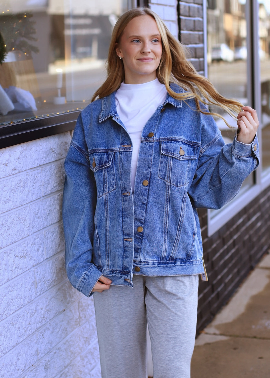 Golden Hour Denim Jacket