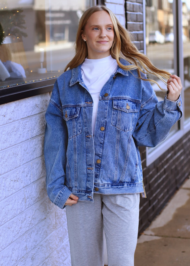 Golden Hour Denim Jacket