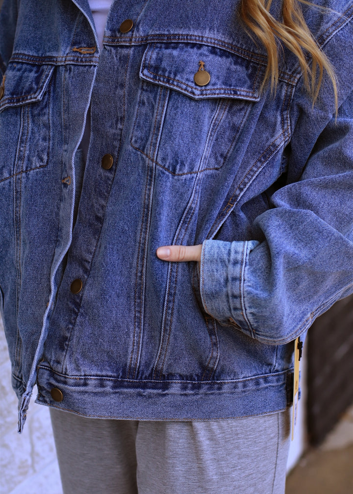 Golden Hour Denim Jacket