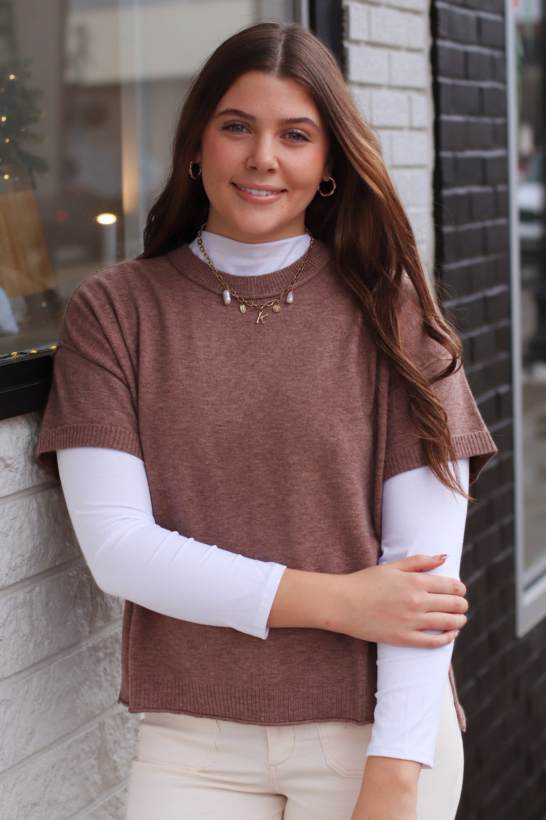 The West Crew Knit T-Shirt