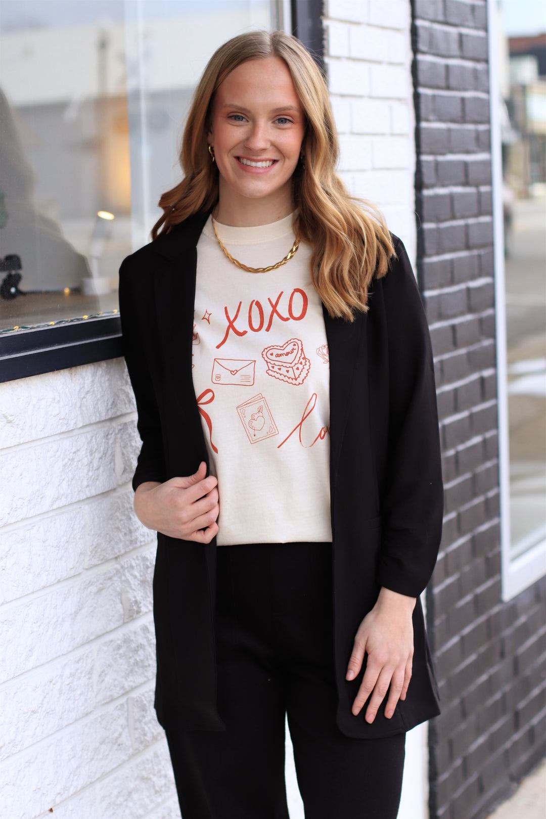XOXO Valentines Day Graphic T-Shirt