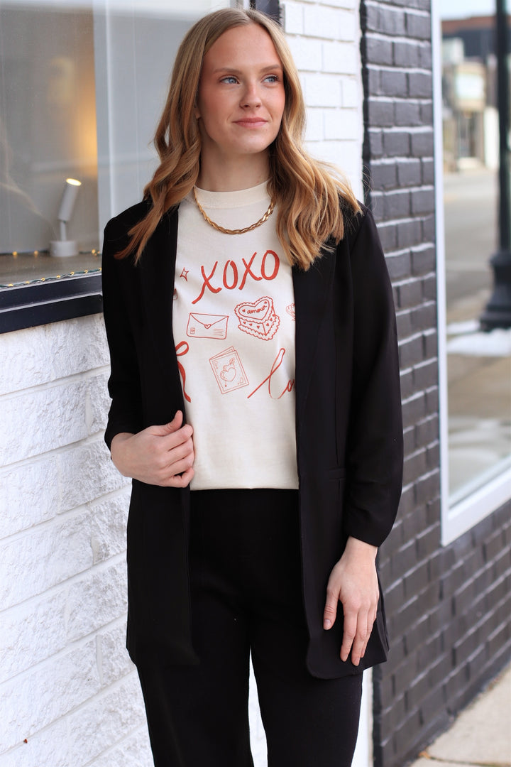 XOXO Valentines Day Graphic T-Shirt