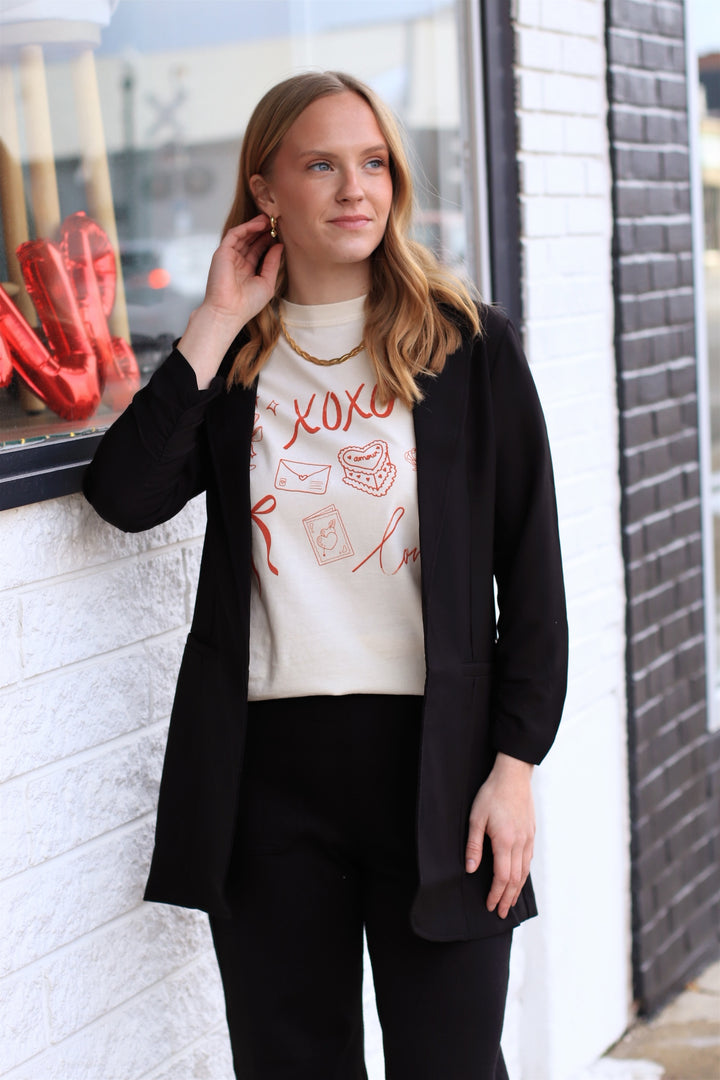 XOXO Valentines Day Graphic T-Shirt