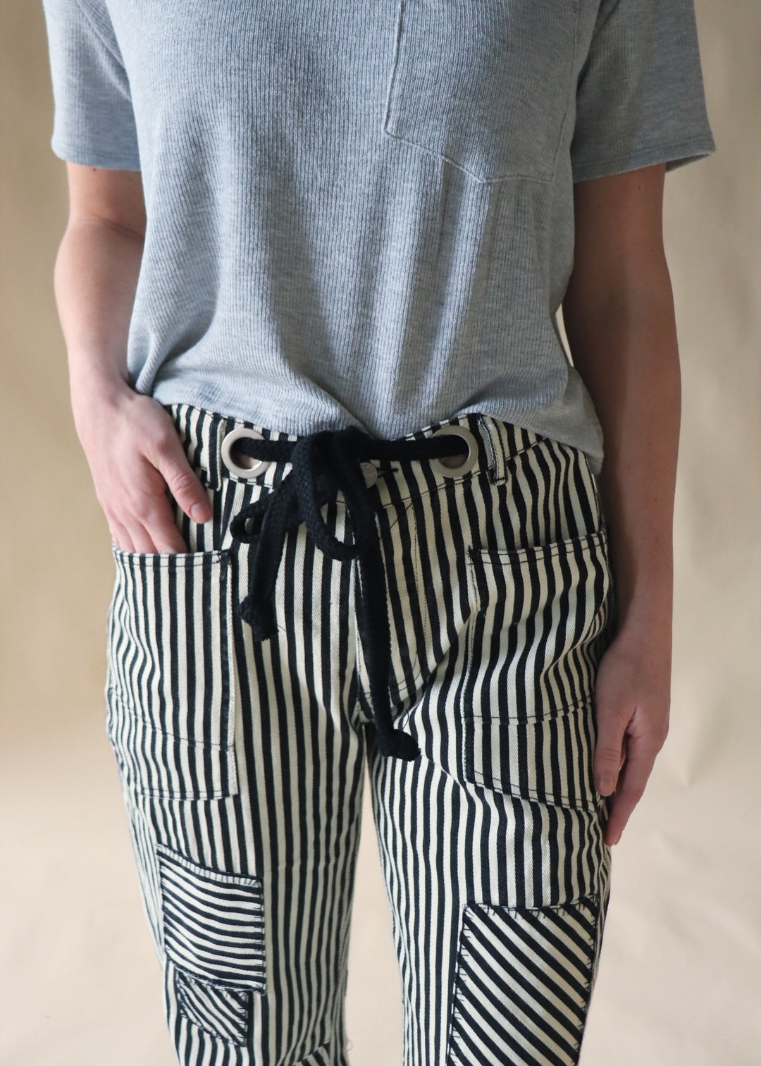 Salt & Stripe Cotton Pants