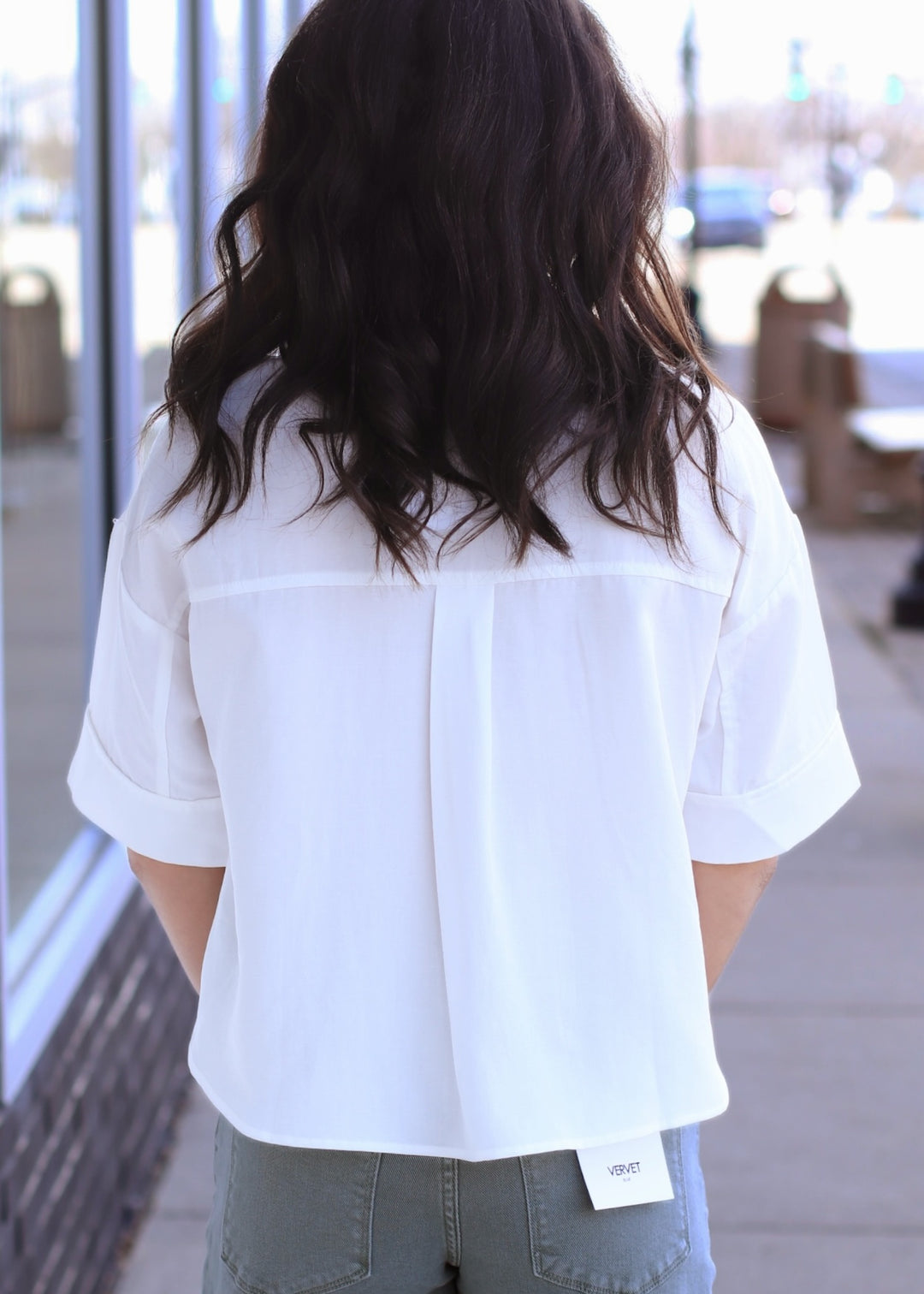 Take Me to the Beach Button Down Top