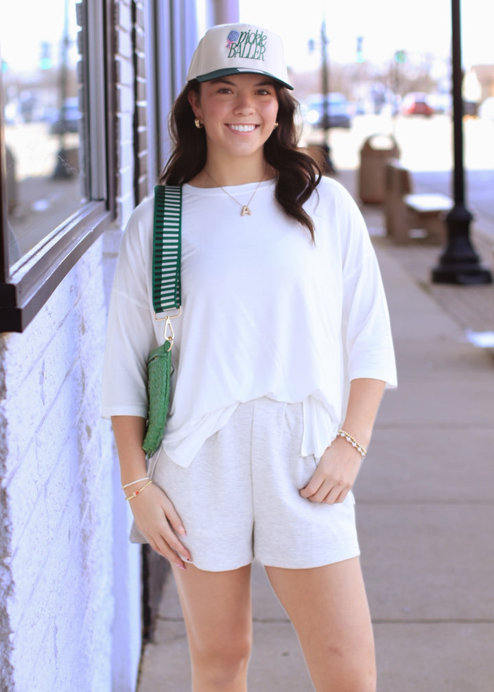 The Effortless Flow Tunic in Ivory