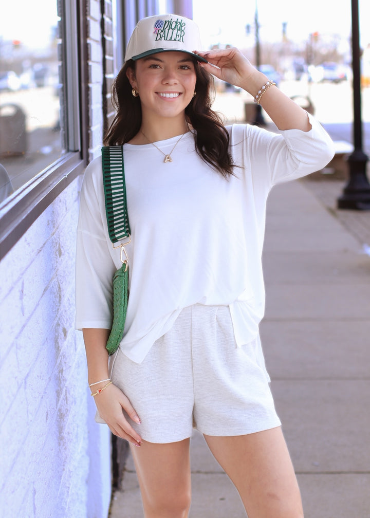 The Effortless Flow Tunic in Ivory