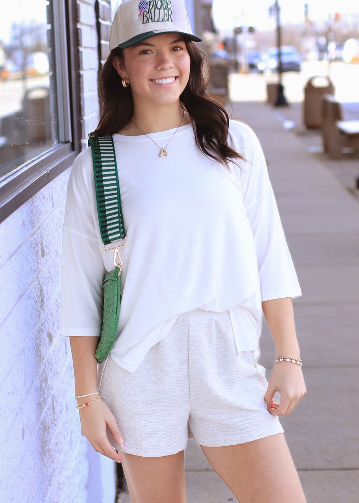The Effortless Flow Tunic in Ivory