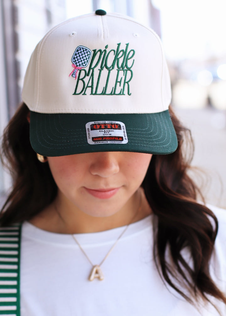 Pickleballer Embroidered Hat