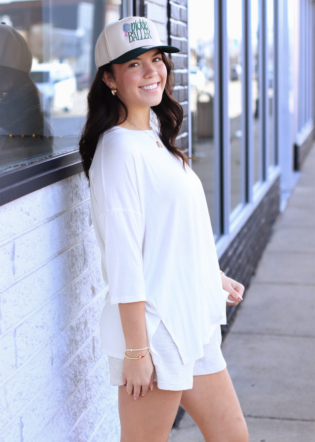 The Effortless Flow Tunic in Ivory