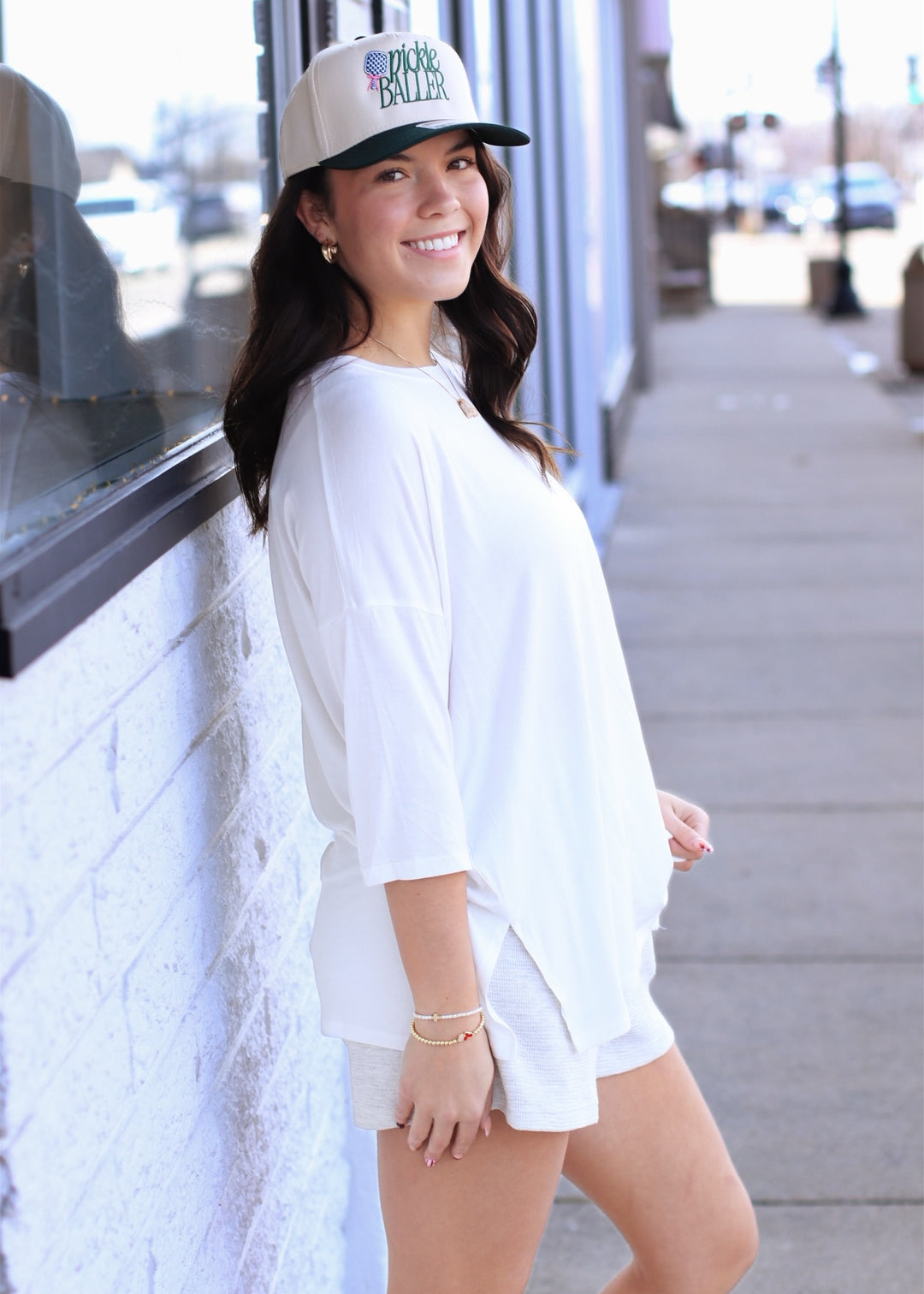 The Effortless Flow Tunic in Ivory