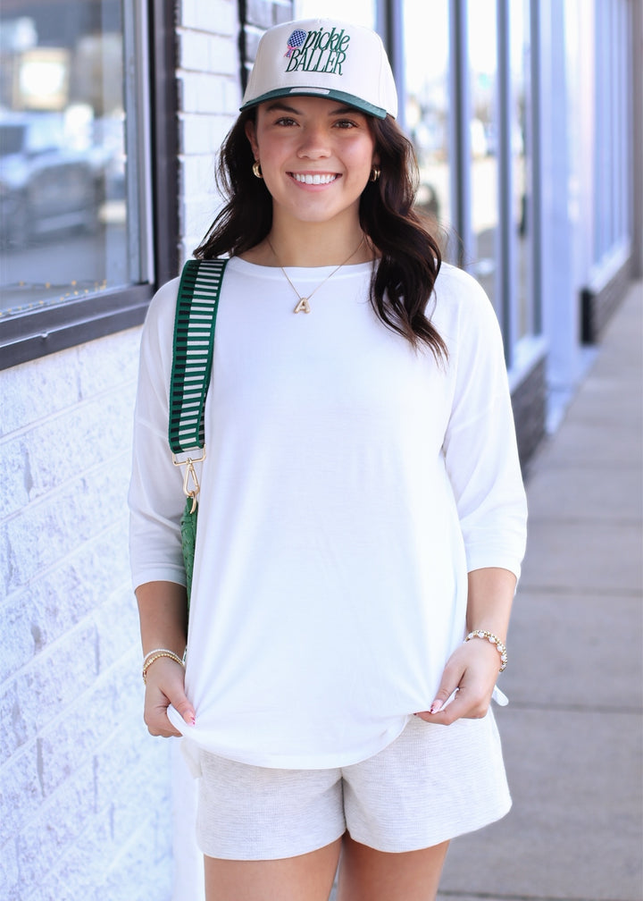 The Effortless Flow Tunic in Ivory