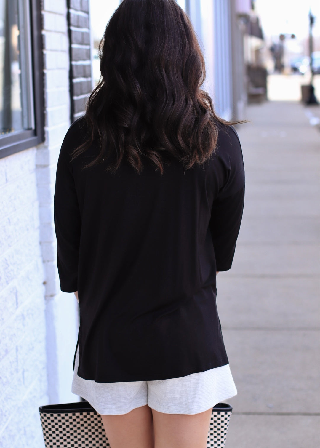 The Effortless Flow Tunic in Black