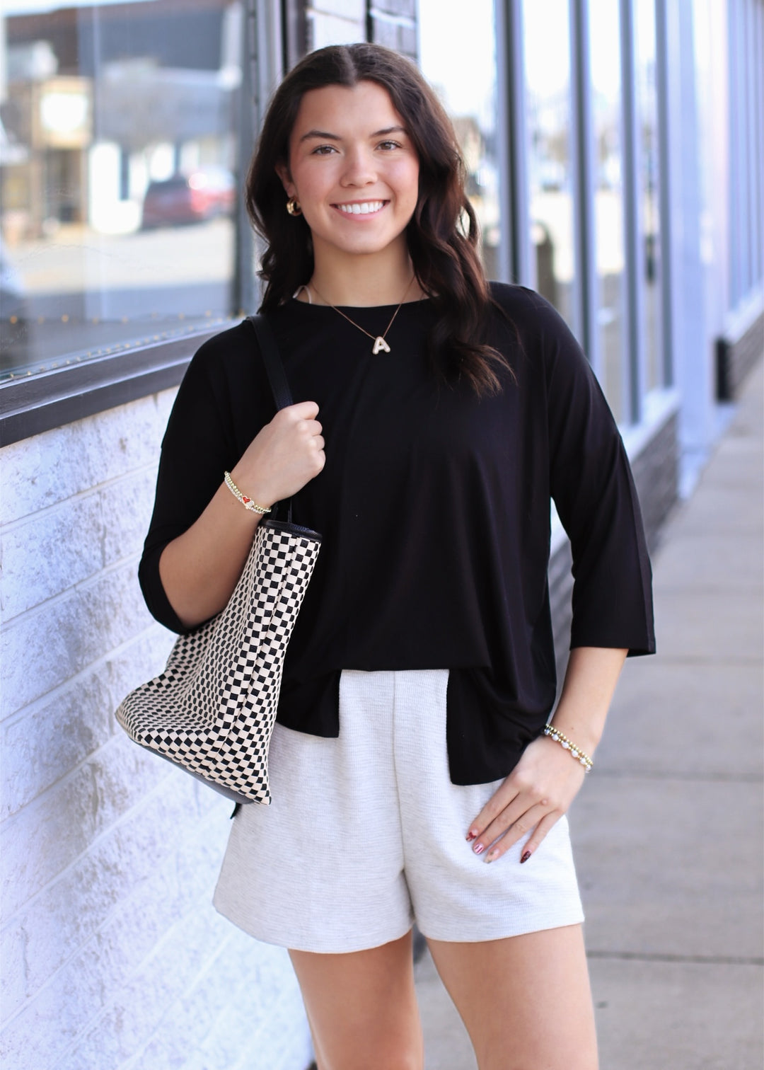 The Effortless Flow Tunic in Black