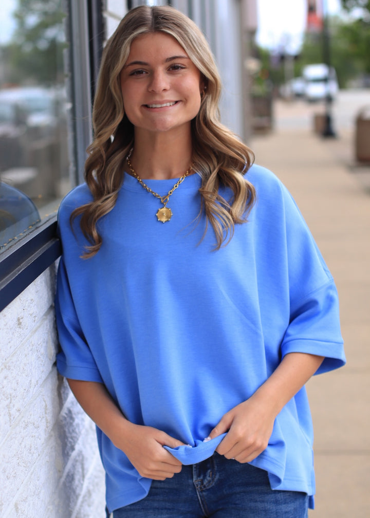 The Bluebell Scuba Top