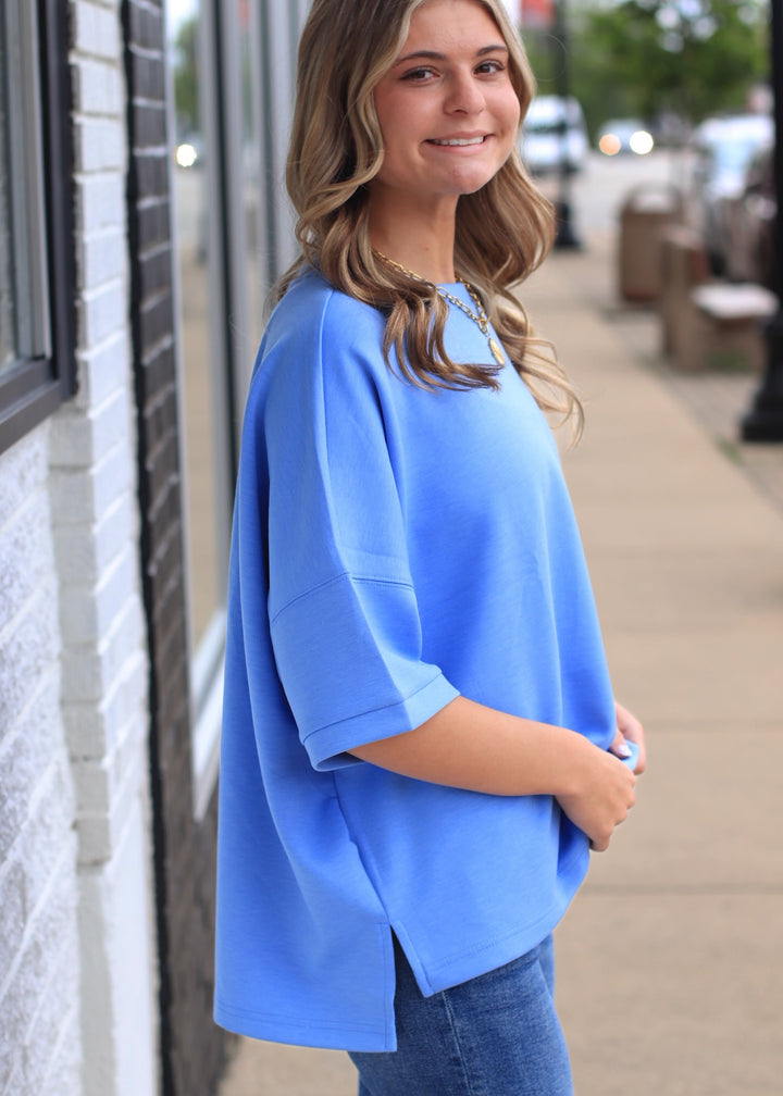 The Bluebell Scuba Top