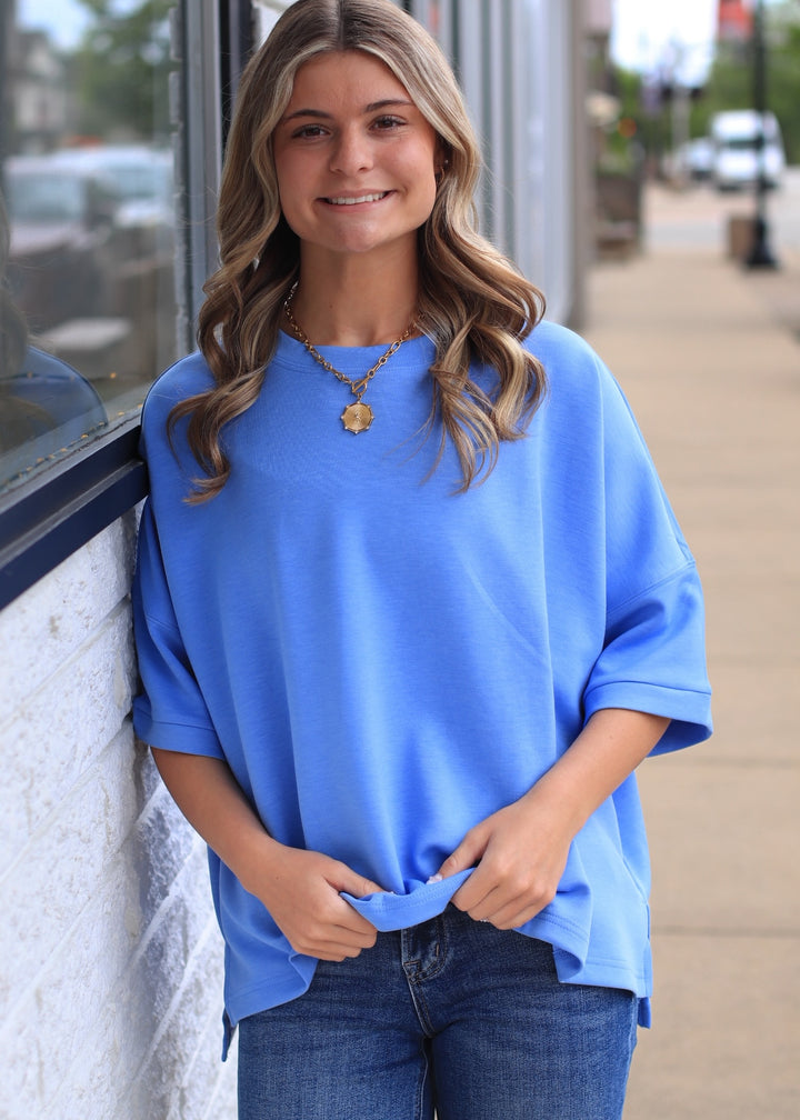 The Bluebell Scuba Top