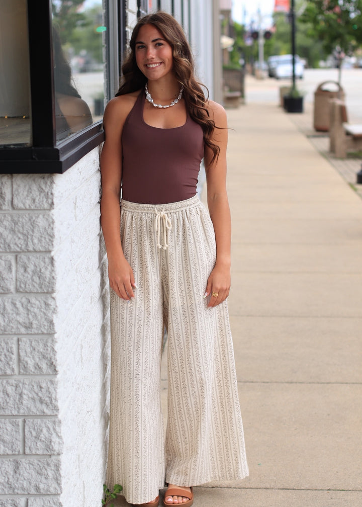 The Gentle Breeze Floral Wide-Leg Pant