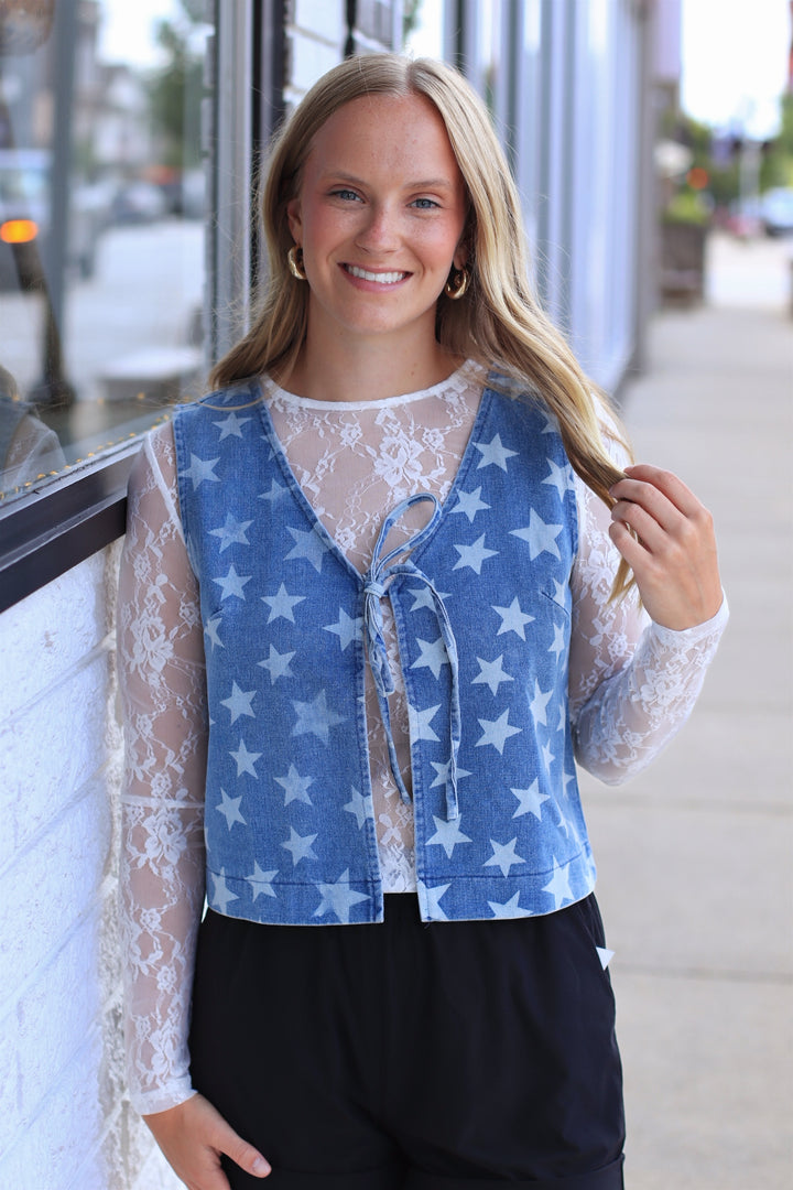 The Sweet Cream Lace Top