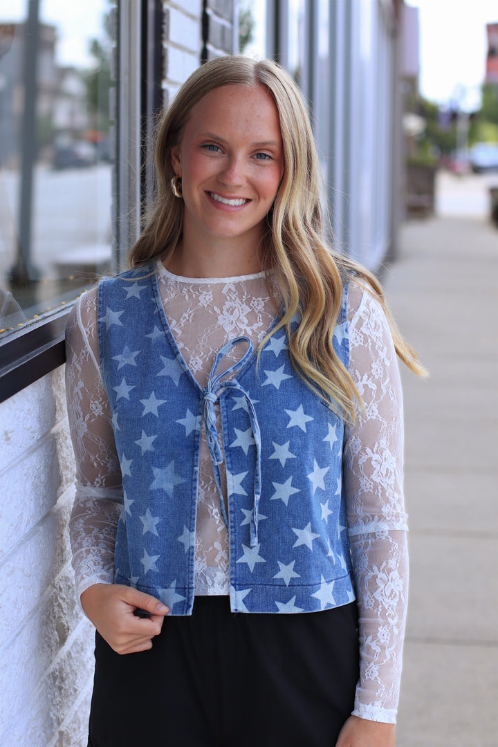 The Sweet Cream Lace Top