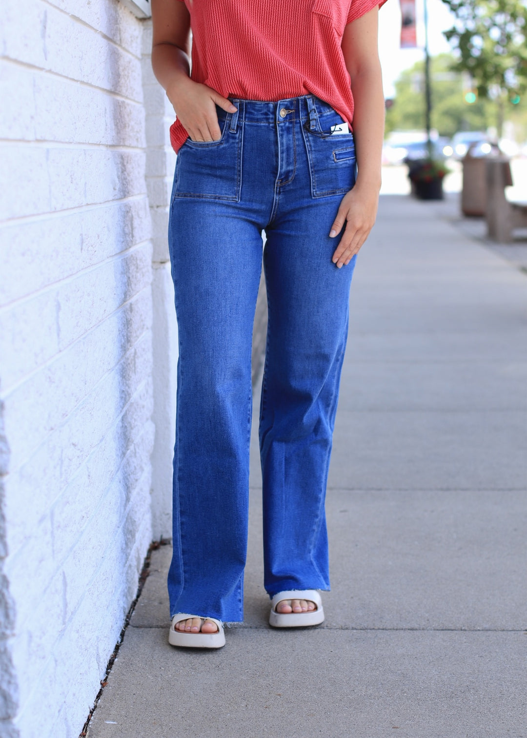 The Parker Patch Pocket Jeans