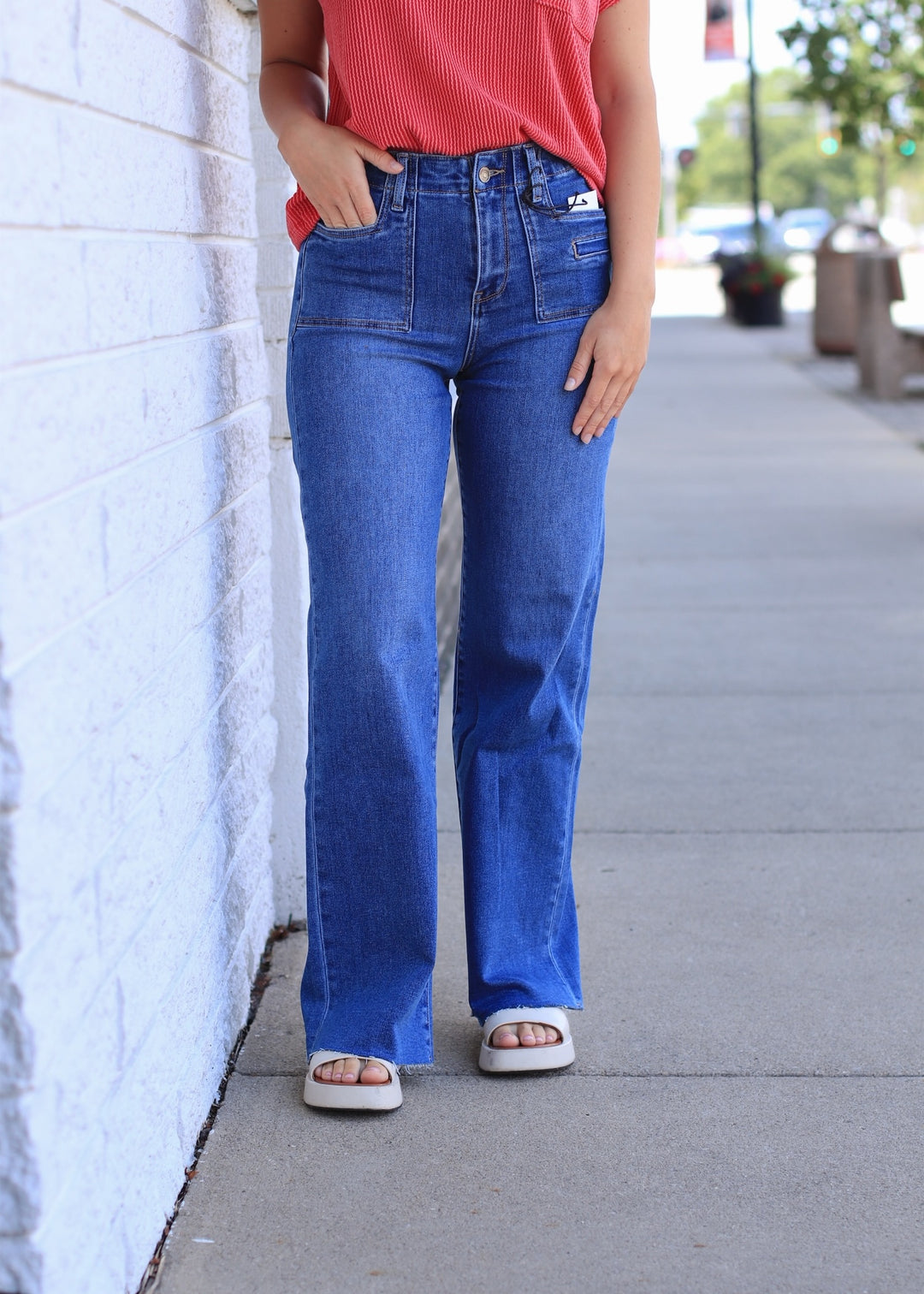 The Parker Patch Pocket Jeans