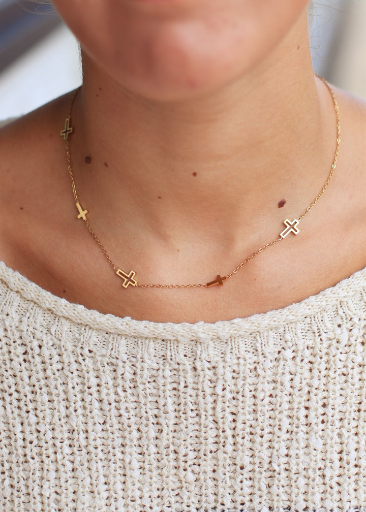 The Grace Cross Necklace