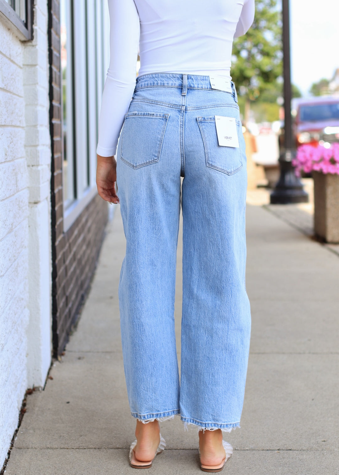 The Hudson Barrel Jeans - SUPER HIGH RISE