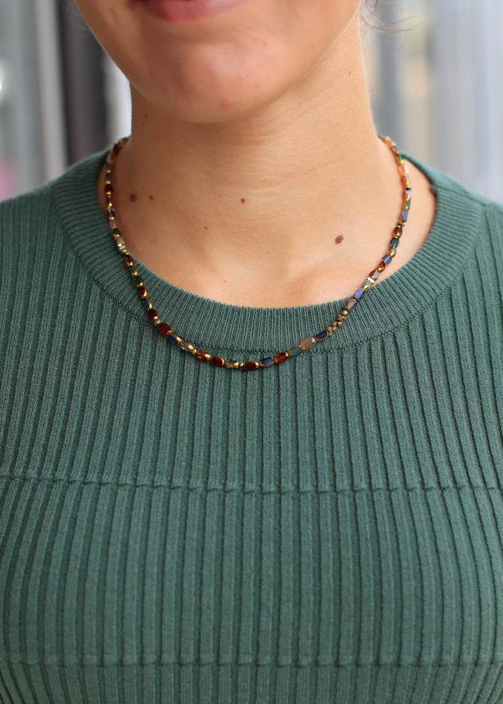 18K Gold Plated Waterproof Stainless Steel Chain Necklace