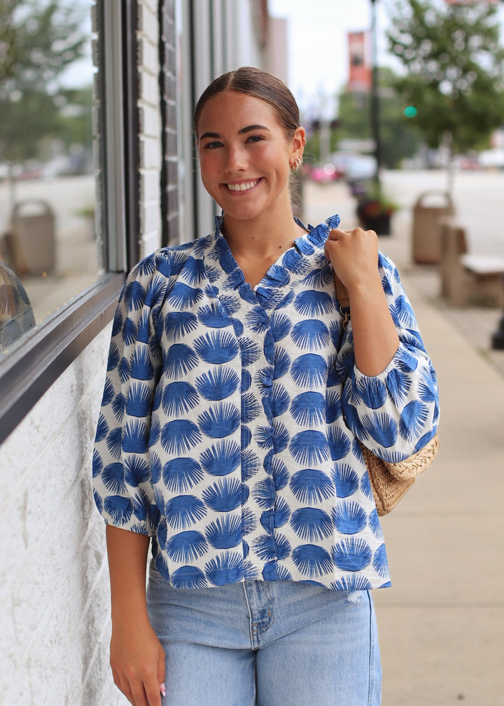 The Santorini Blouse