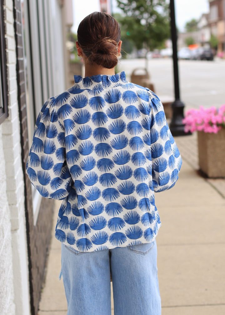 The Santorini Blouse