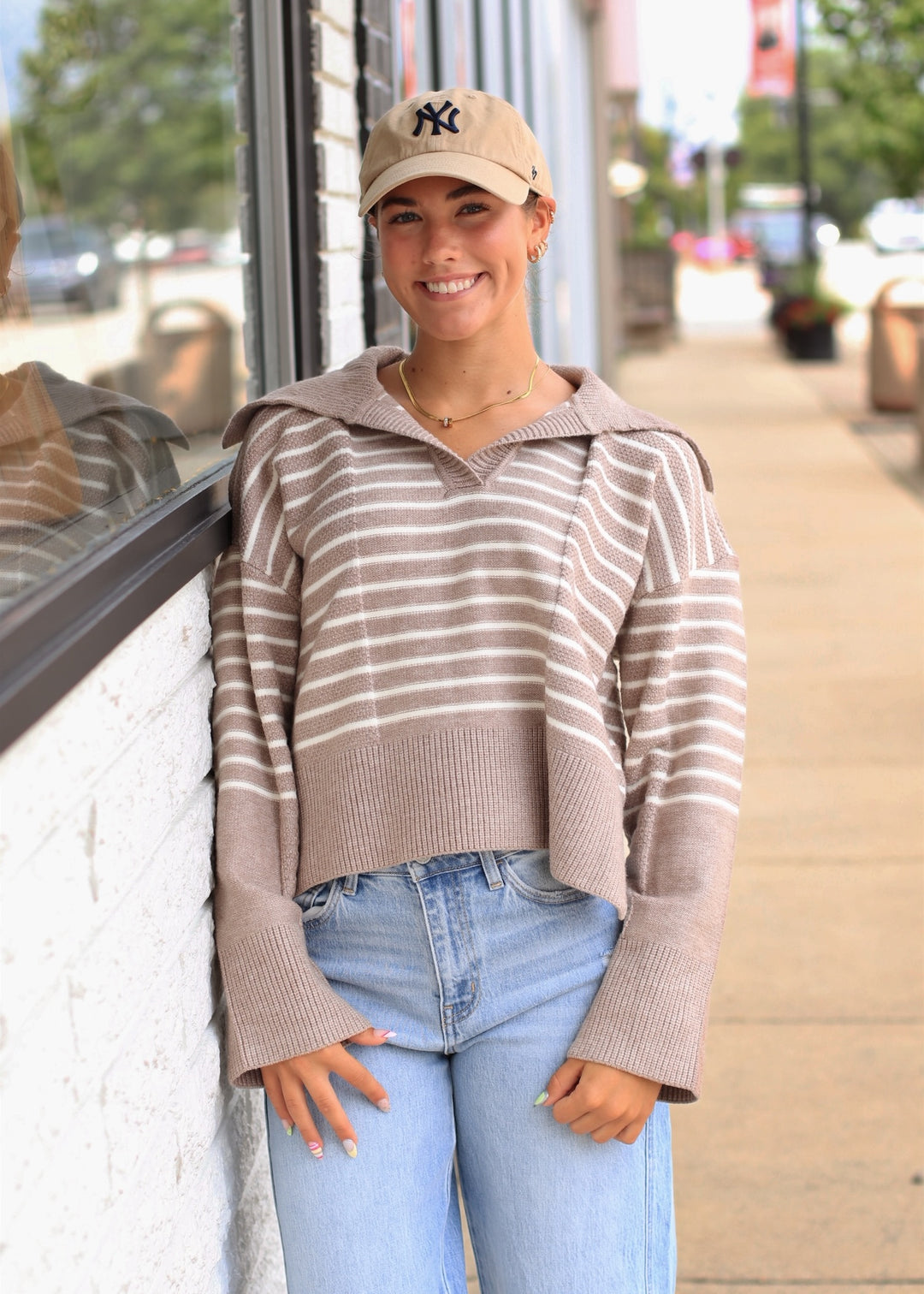 The Birchwood Striped Sweater