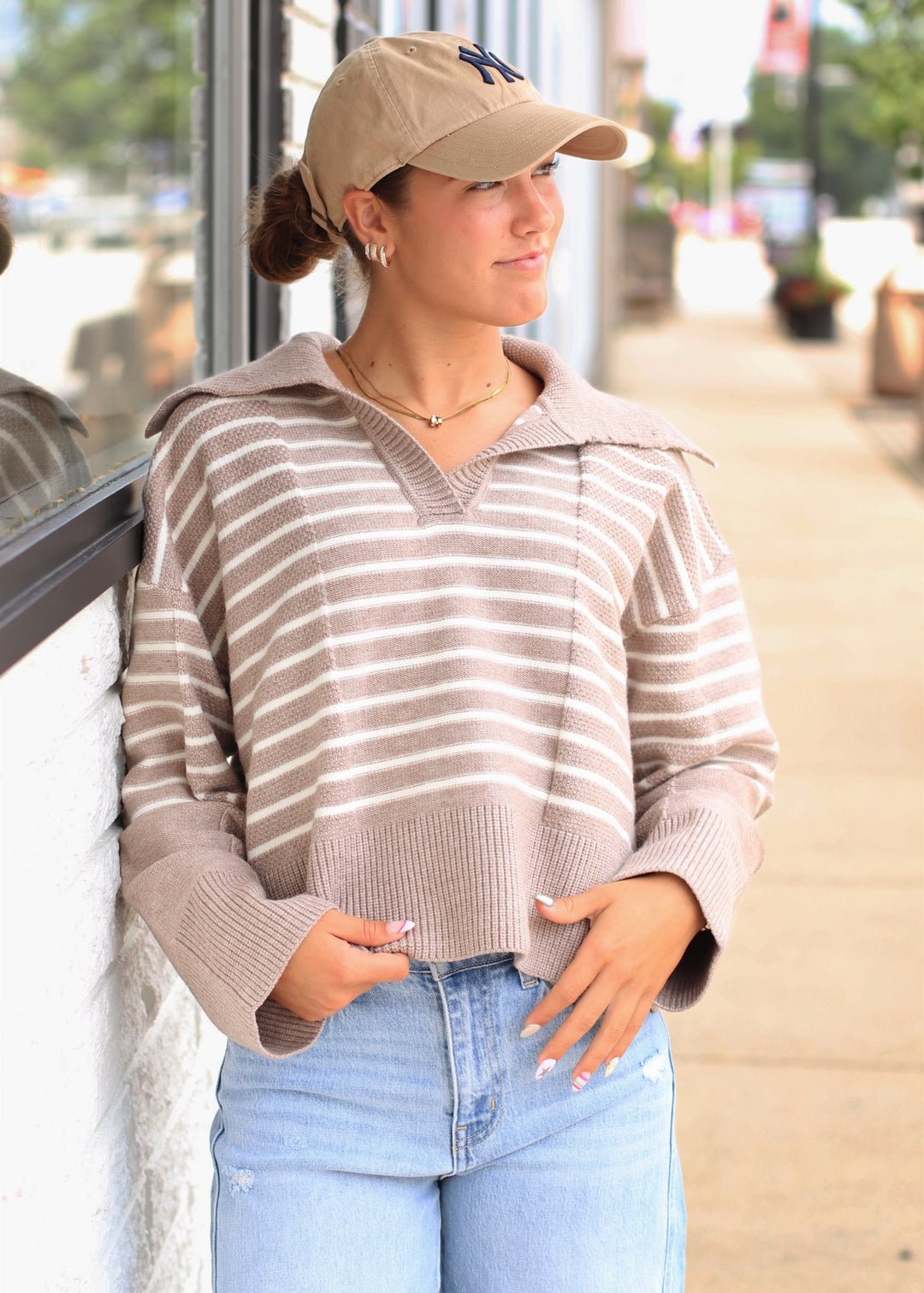 The Birchwood Striped Sweater