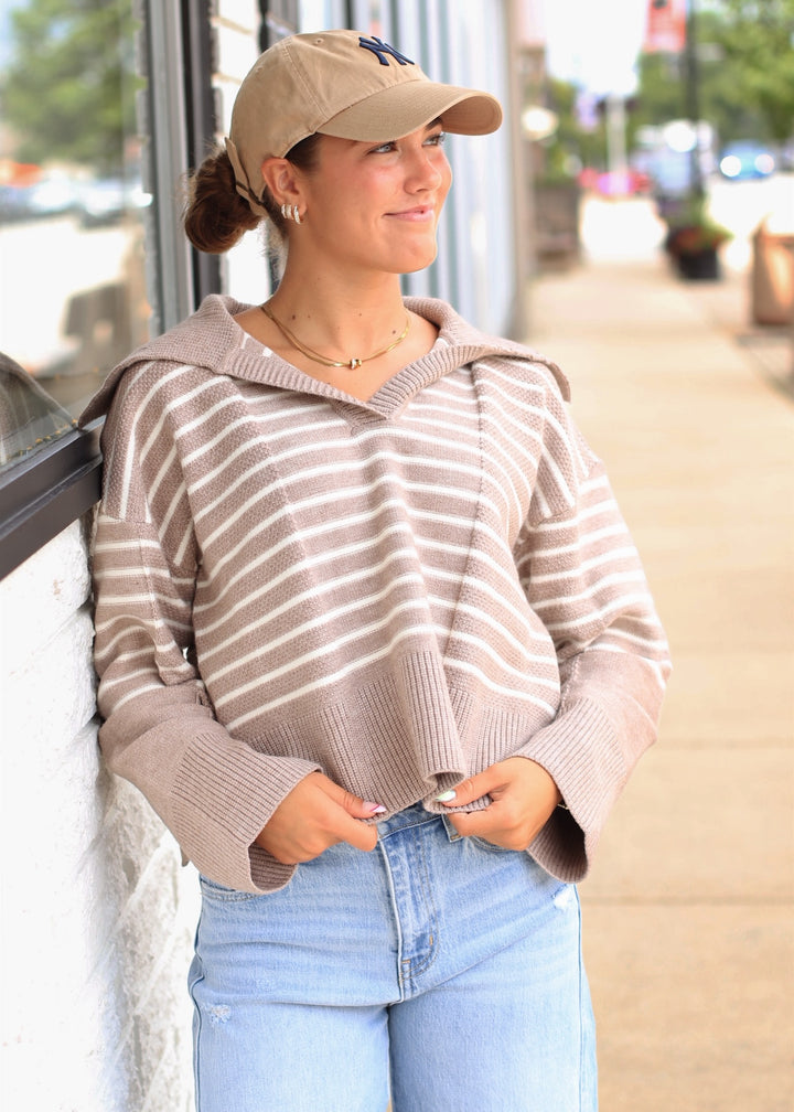 The Birchwood Striped Sweater