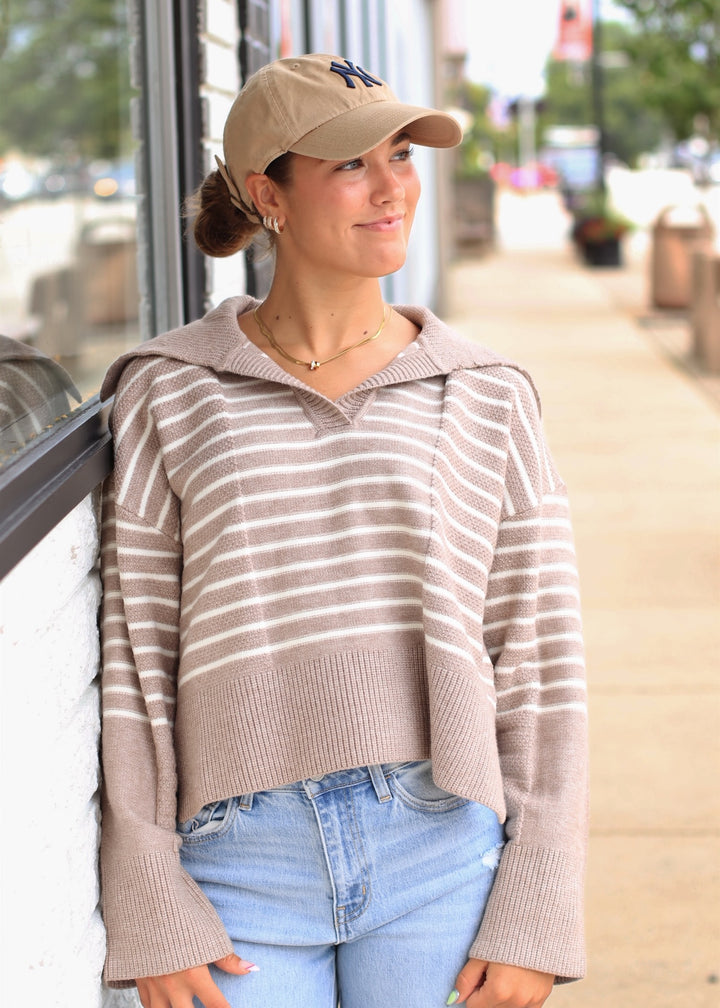 The Birchwood Striped Sweater