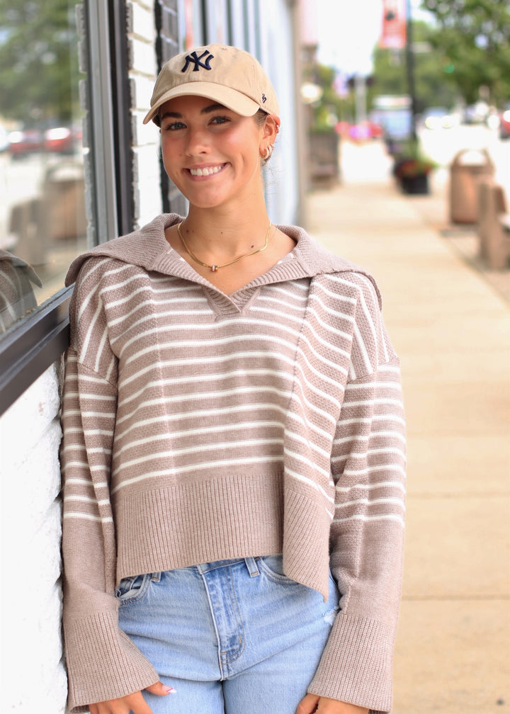 The Birchwood Striped Sweater