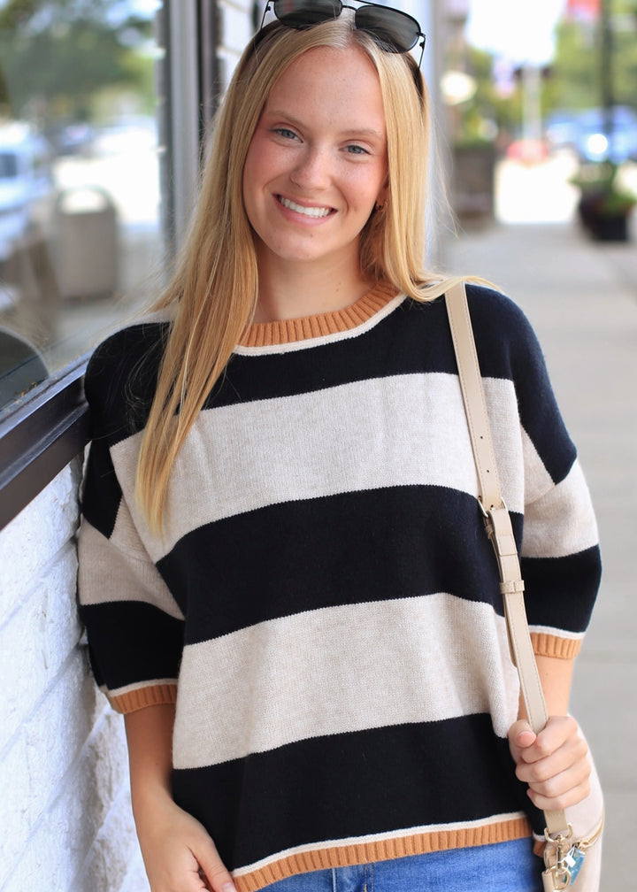 The Rory Stripe Sweater