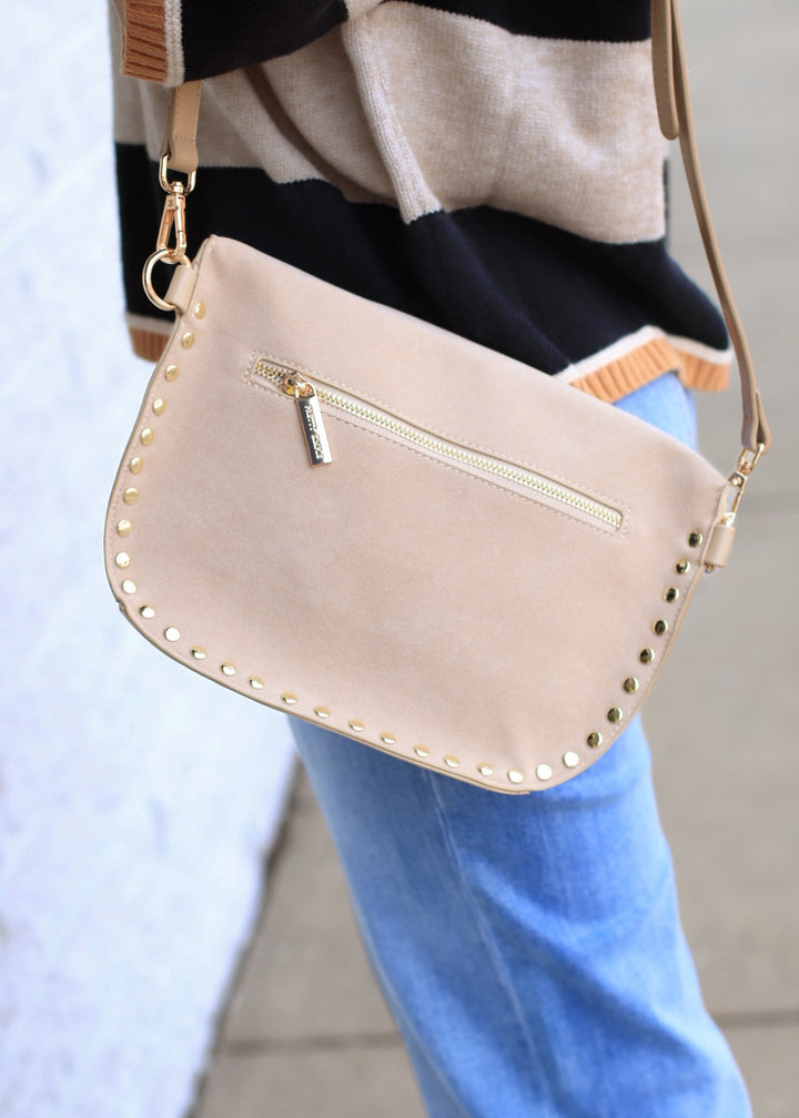 Sabrina Studded Suede Bum Bag