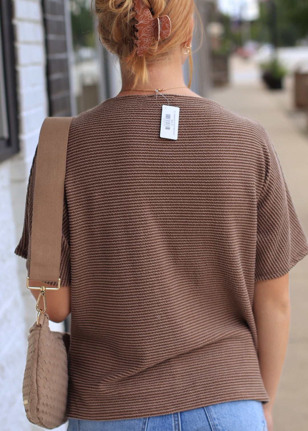 RESTOCK The Toffee Ribbed Top
