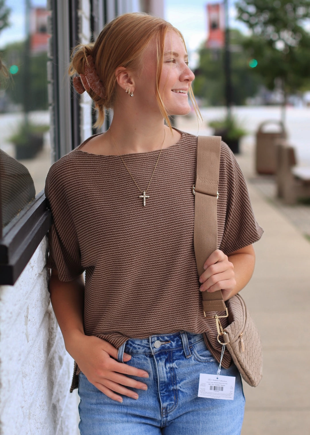 RESTOCK The Toffee Ribbed Top