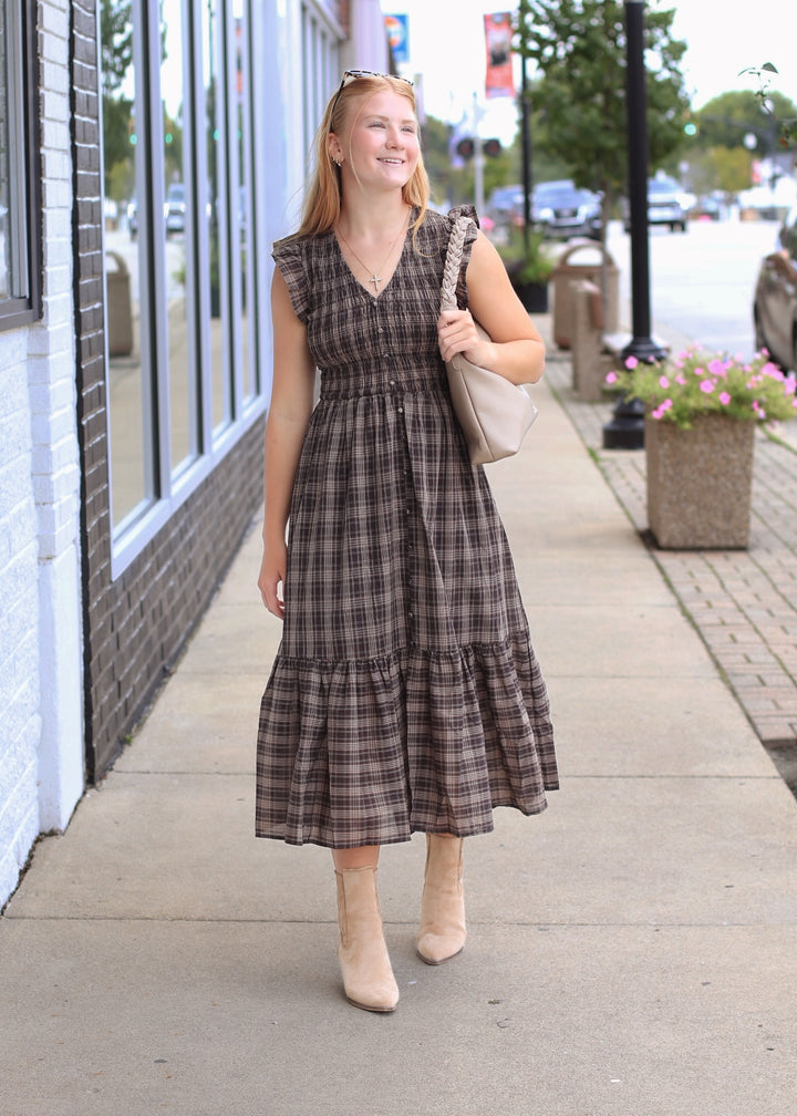 Rustic Romance Midi Dress