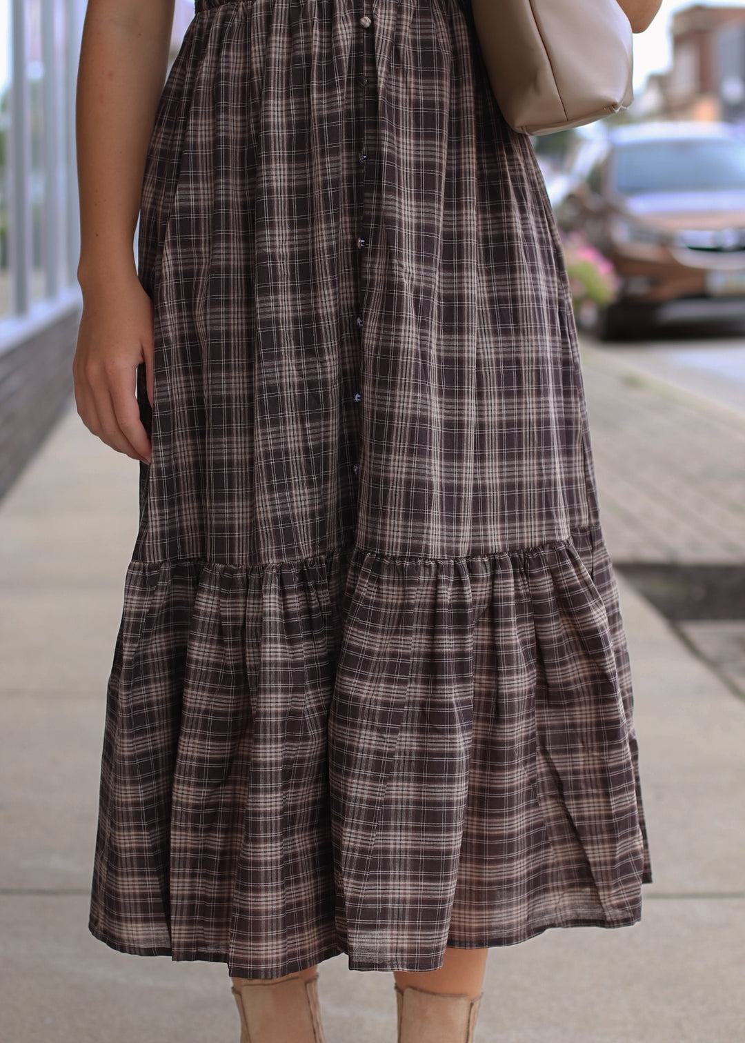 Rustic Romance Midi Dress
