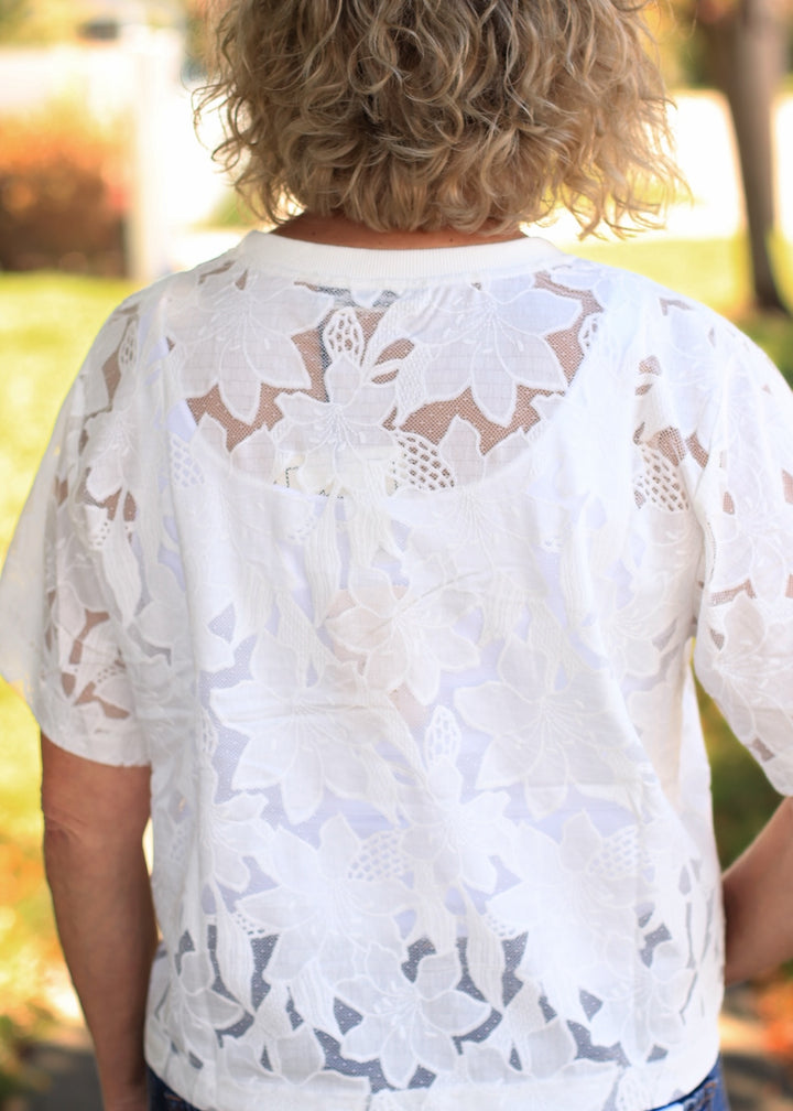 Floral Lace Blouse