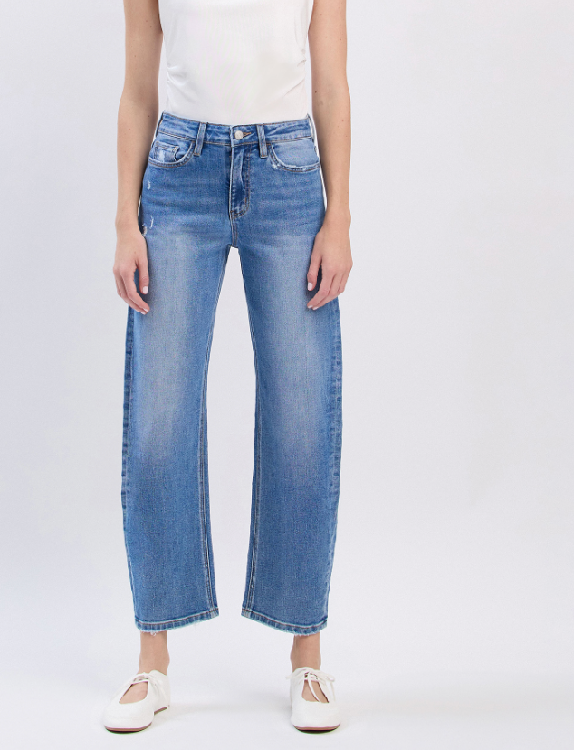 The Perfect Fit Barrel Jean