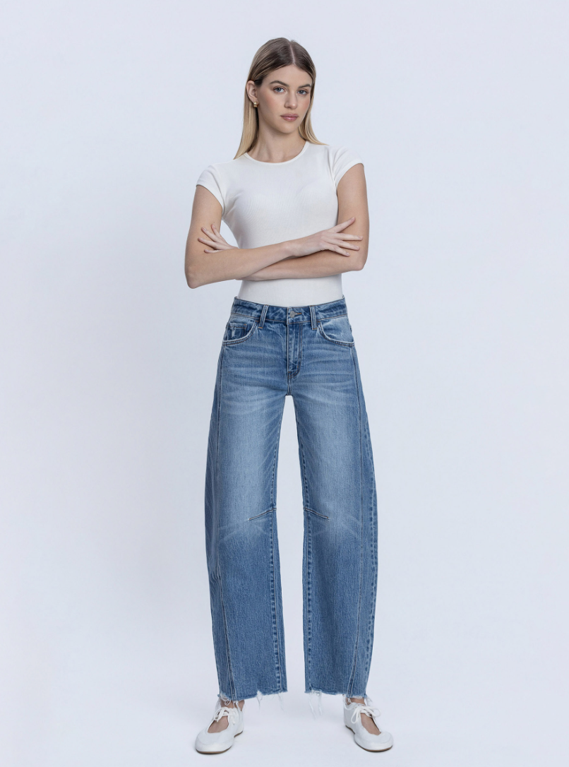The Mercer Barrel Jean
