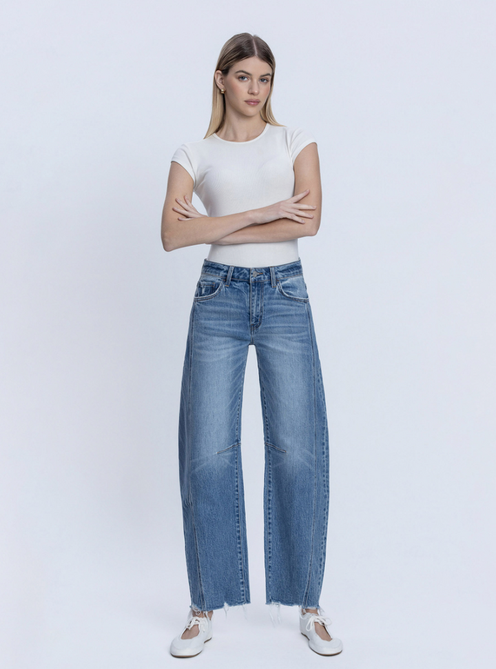The Mercer Barrel Jean