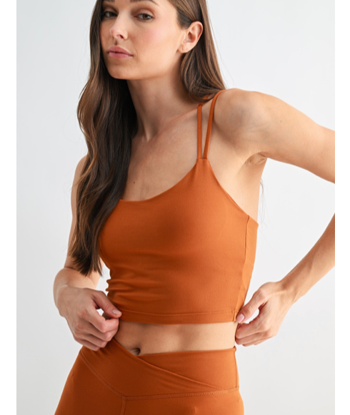 Venice Cloud Light Criss-Cross Sports Bra