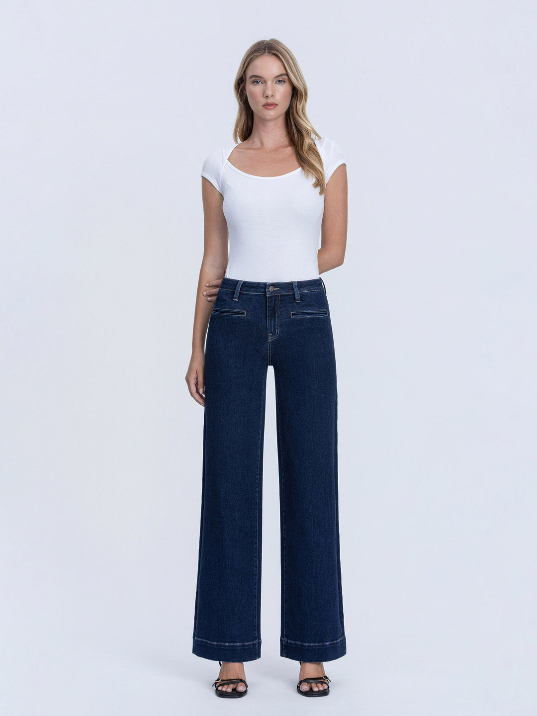 The Kiera Wide Leg Trouser Jean