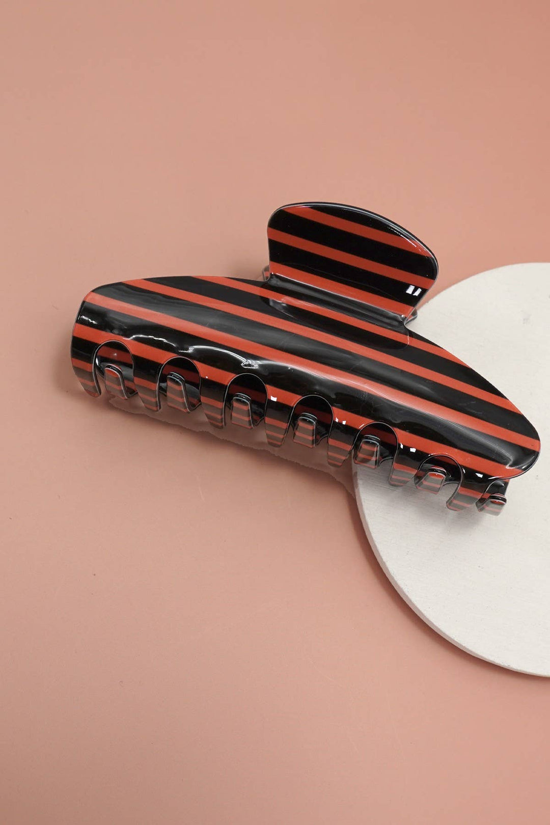 The Pinstripe Jumbo Hair Claw